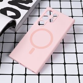 Slika Torbica Magsafe Pure color za Samsung S928B Galaxy S24 Ultra roze