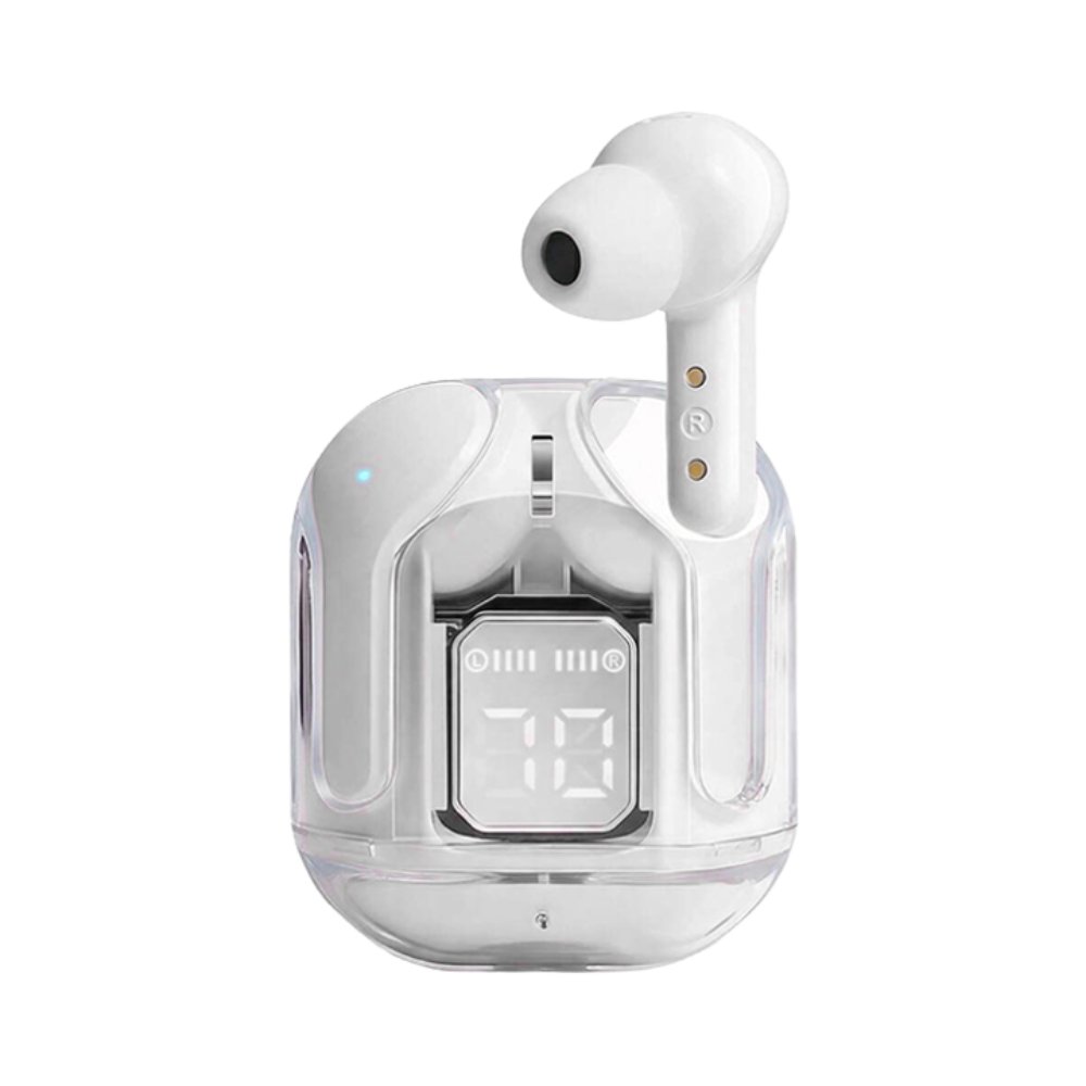 Bluetooth slusalice Airpods T-phox Ultrapods Max bele HQ