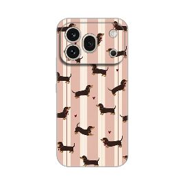 Torbica Silikonska Print Skin za Honor 600 Pro Dachshunds Love