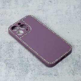 Torbica Frame Cirkon za iPhone 13 Pro 6.1 ljubicasta