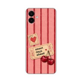 Torbica Silikonska Print Skin za Samsung A075F/A077F/A085F Galaxy A07/A07s/A08 Cherry Ticket