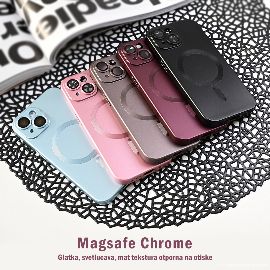 Slika Torbica Magsafe Chrome za Samsung A576B Galaxy A57 plava
