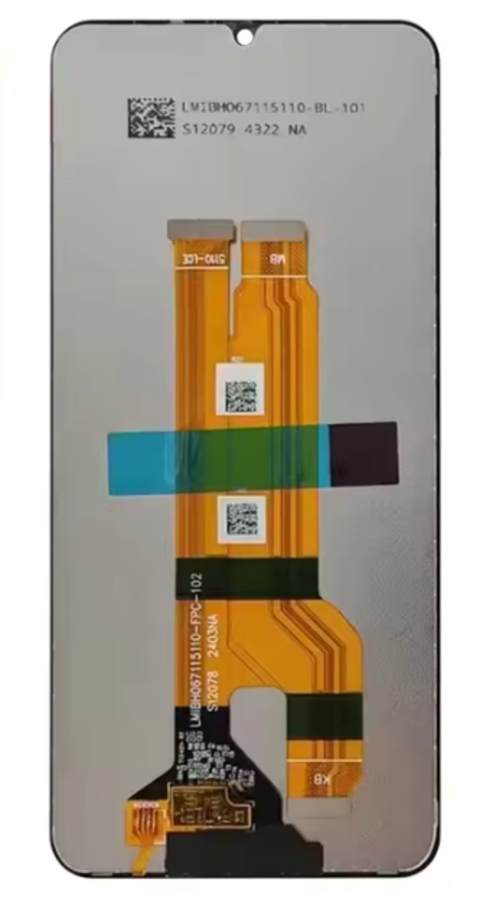 LCD za Realme C63 + touch screen Black CHO