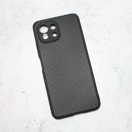 Torbica Carbon fiber za Xiaomi Mi 11 Lite crna