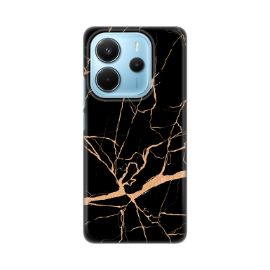 Slika Torbica Silikonska Print za Xiaomi Redmi Note 14 4G (SRB) All Black