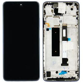 LCD za Xiaomi Mi 10T Lite 5G + touch screen + frame Blue Service Pack ORG/5600040J1700