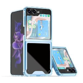 Slika Torbica Clear TPU za Samsung F731B Galaxy Z Flip 5 5G plava