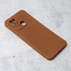 Slika Torbica Silikon Pro Camera za Xiaomi Redmi 10C braon