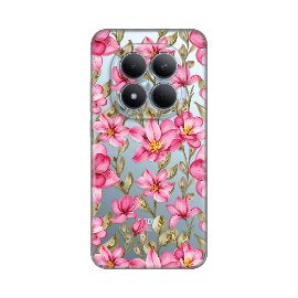Torbica Silikonska Print za Xiaomi Redmi Note 15 Pro 5G Magnolia