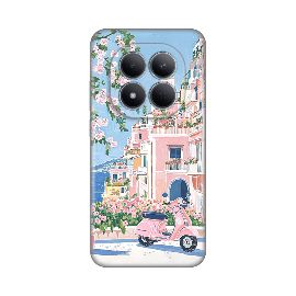 Torbica Silikonska Print za Xiaomi Redmi Note 15 Pro 5G Pink Italy