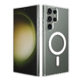 Slika Torbica Magsafe za Samsung S918B Galaxy S23 Ultra transparent