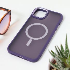 Slika Torbica Magsafe colorful za iPhone 15 Plus 6.7 ljubicasta