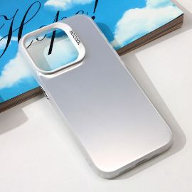 Torbica Clear za iPhone 15 Pro 6.1 srebrna