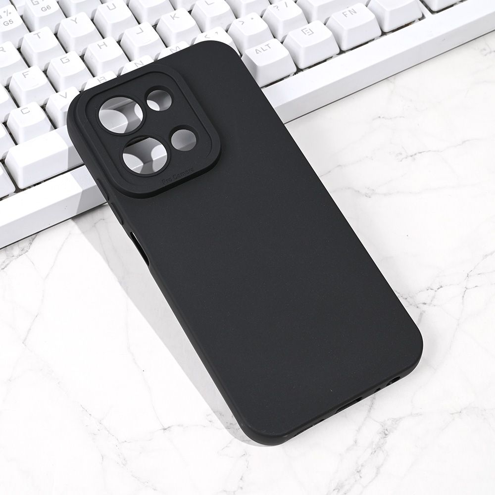 Torbica Silikon Pro Camera za Xiaomi Redmi 15C 4G 173mm crna