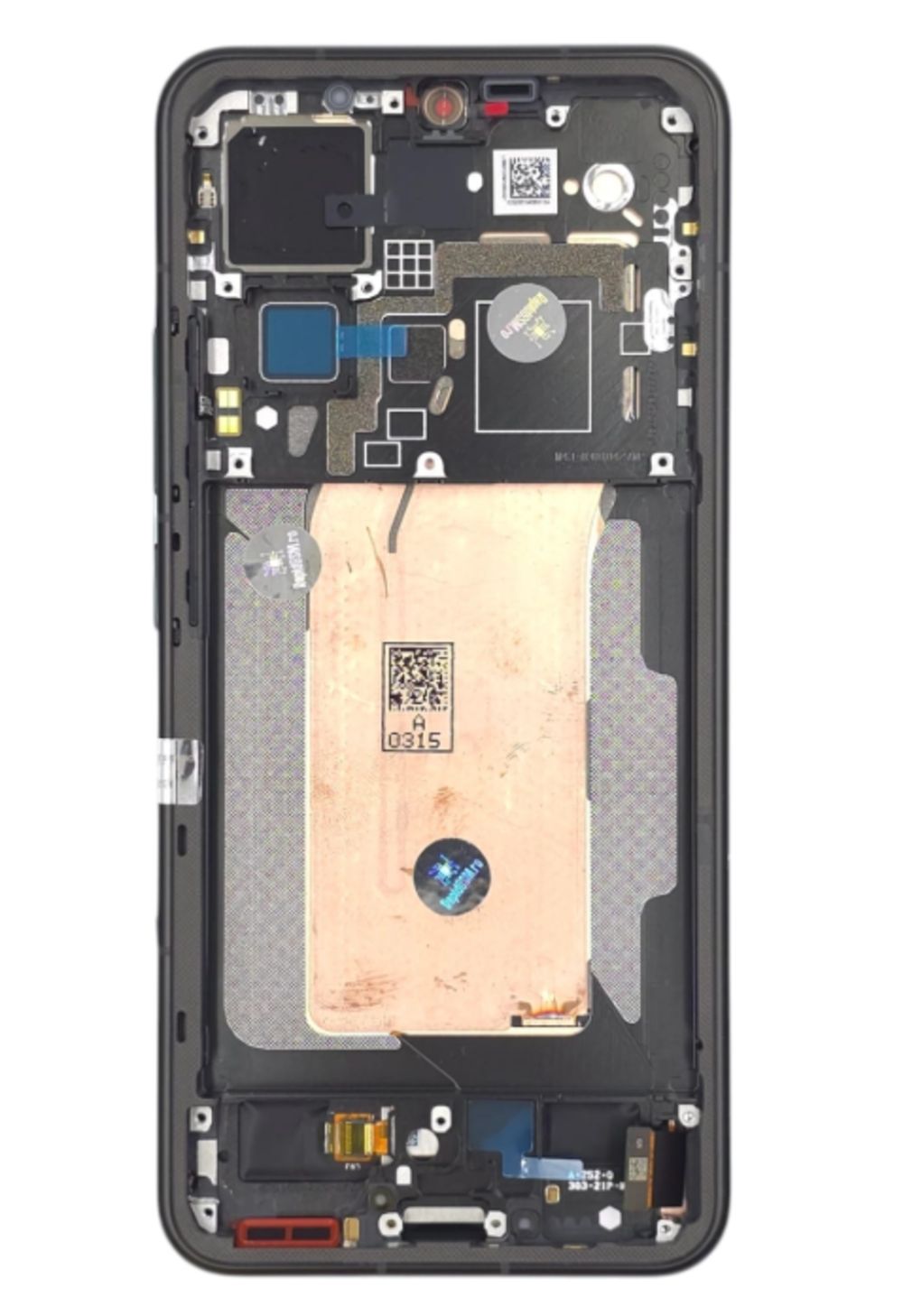 LCD za Xiaomi 15 + touch screen + frame Black CHO