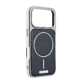 Slika Torbica Magsafe Urban Leather za iPhone 17 Pro 6.3 tamno plava