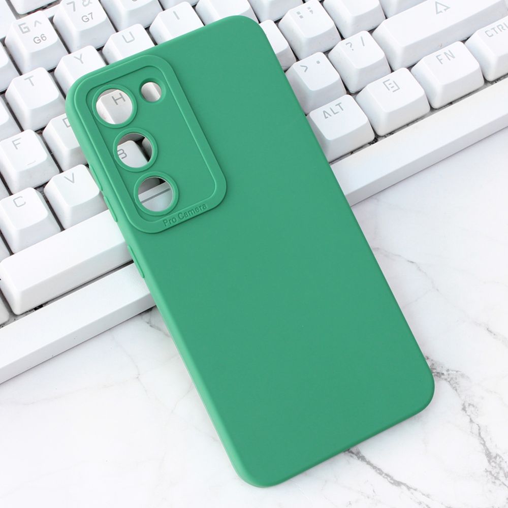 Torbica Silikon Pro Camera za Samsung S916 Galaxy S23 Plus tamno zelena