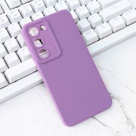 Torbica Silikon Pro Camera za Samsung S911 Galaxy S23 5G ljubicasta