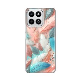Slika Torbica Silikonska Print za Honor 200 Smart/Honor X7c Pastel Feathers