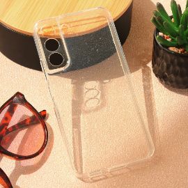 Slika Torbica Sparkle Dust za Samsung S901B Galaxy S22 5G transparent