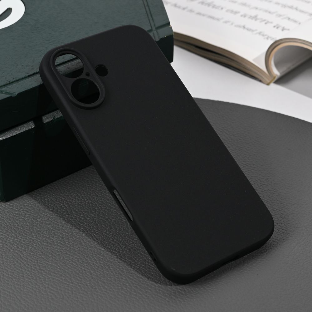 Torbica silikonska Skin za iPhone 17 6.3 mat crna