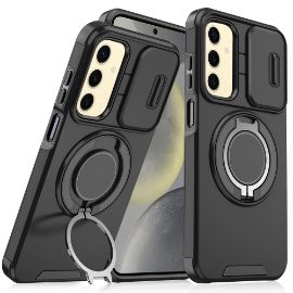 Slika Torbica CamShield Ring stand za Samsung A266B Galaxy A26 5G crna