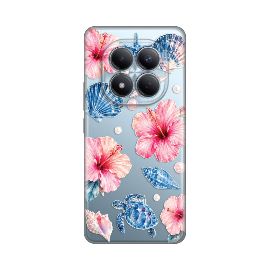 Slika Torbica Silikonska Print Skin za Xiaomi Redmi Note 15 Pro 4G Hibiscus Sea