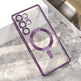 Slika Torbica Magsafe Lux za Samsung S938B Galaxy S25 Ultra ljubicasta