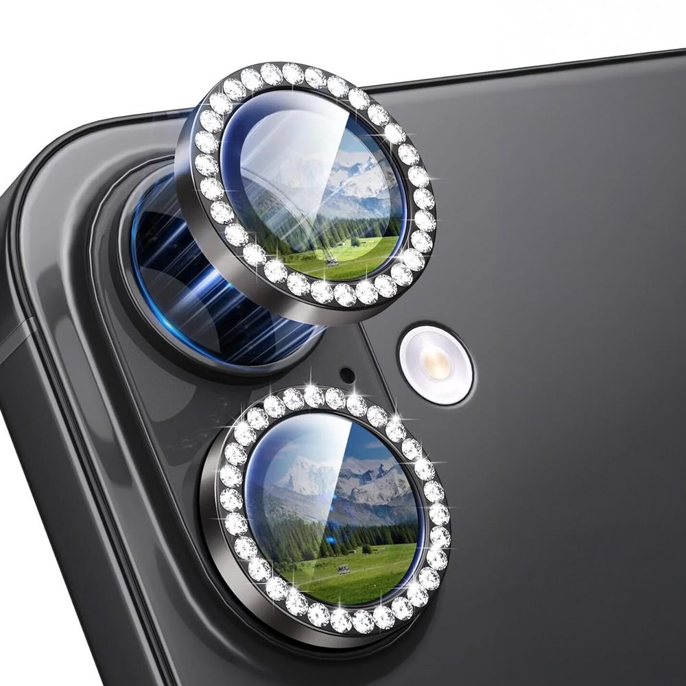 Zastita za kameru Diamond za iPhone 17 6.3 crna
