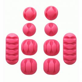 Drzac kablova JWD set 10u1 roze