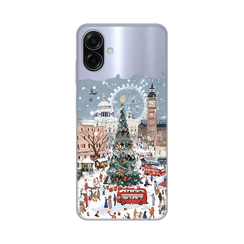Torbica Silikonska Print Skin za Samsung A075F Galaxy A07 Christmas Town