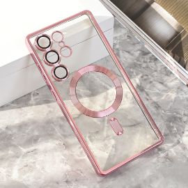 Slika Torbica Magsafe Lux za Samsung S938B Galaxy S25 Ultra roze