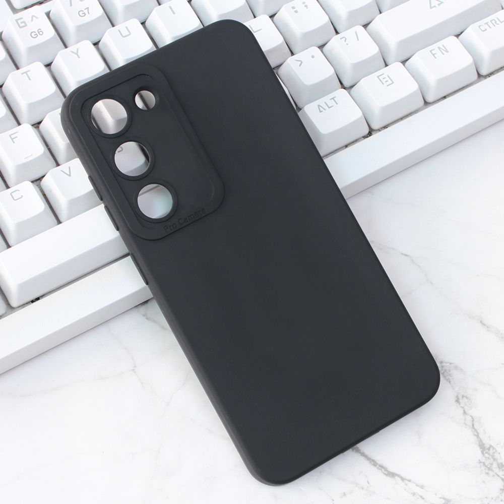 Torbica Silikon Pro Camera za Samsung S916 Galaxy S23 Plus crna