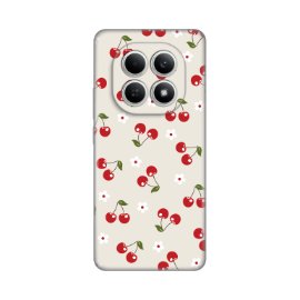 Torbica Silikonska Print za Xiaomi Redmi Note 15 4G Cherry and Flowers