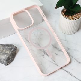 Slika Torbica Magsafe Frame Color za iPhone 15 Pro Max 6.7 roze