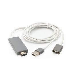 Slika Kabl lightning HDTV beli