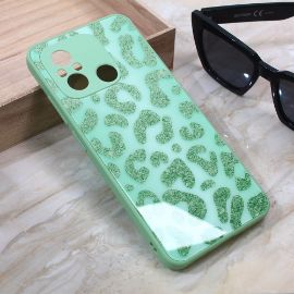 Torbica Shiny glass za Xiaomi Redmi 12C svetlo zelena