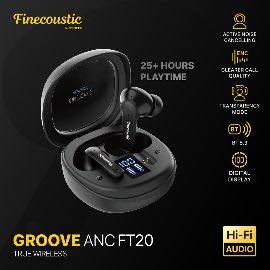 Bluetooth slusalice Fantech FT20 Groove ANC crne