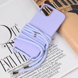 Slika Torbica Crossbody za iPhone 15 6.1 ljubicasta