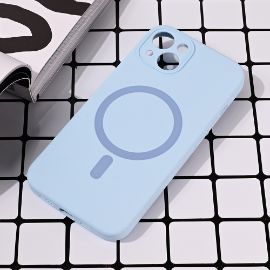 Torbica Magsafe Pure color za iPhone 13 6.1 svetlo plava