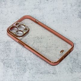 Slika Torbica Cirkon Camera za iPhone 13 Pro 6.1 roze