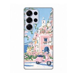 Torbica Silikonska Print za Samsung S938B Galaxy S25 Ultra Pink Italy