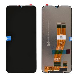 Slika LCD za Samsung A025/Galaxy A02s (GH81-20181A) (161mm) + touch screen Black FULL ORG-SP