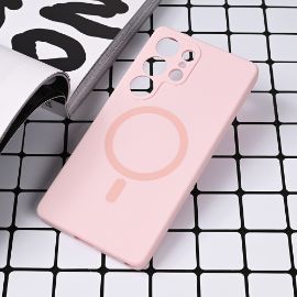 Slika Torbica Magsafe Pure color za Samsung S938B Galaxy S25 Ultra roze