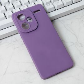 Torbica Silikon Pro Camera za Xiaomi Redmi Note 13 Pro Plus (EU) ljubicasta