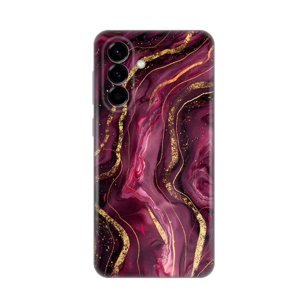 Torbica Silikonska Print za Samsung A576B Galaxy A57 5G Burgundy