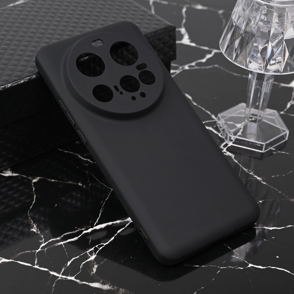 Torbica silikonska Ultra Thin za Xiaomi 15 Ultra mat crna