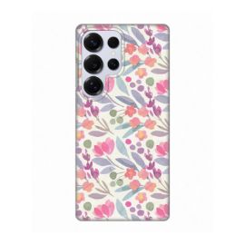 Torbica Silikonska Print za Samsung S938B Galaxy S25 Ultra Watercolor Flowers