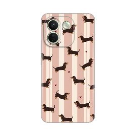 Torbica Silikonska Print Skin za Xiaomi Redmi Note 17 Pro Max 5G Dachshunds Love