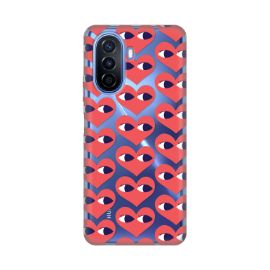 Slika Torbica Silikonska Print Skin za Huawei Nova Y70/Y70 Plus Eye Heart Pattern
